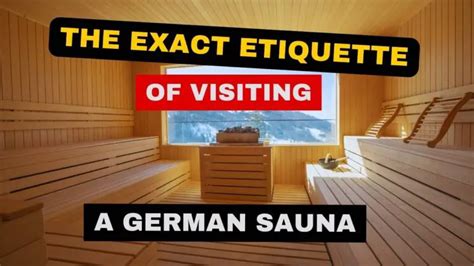 naked sauna germany|+15 German Sauna Rules for First Timers